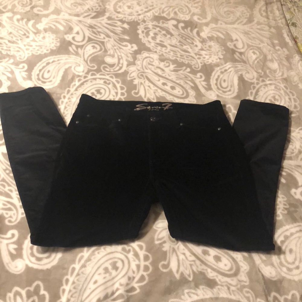 Seven7 Velvet Pants NWOT